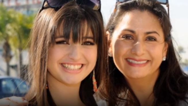 John Jeffery Black daughter Rebecca Black and wife Georgina.